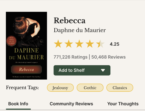 Goodreads Redesign project preview