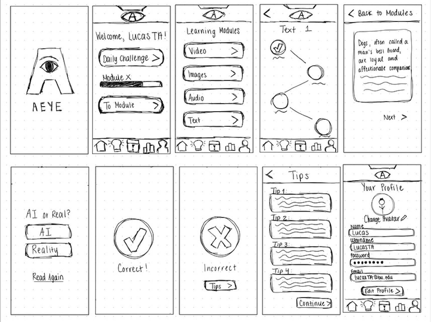 AEye concept sketches